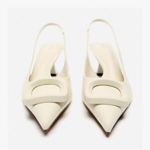 Zara Slingback Heels